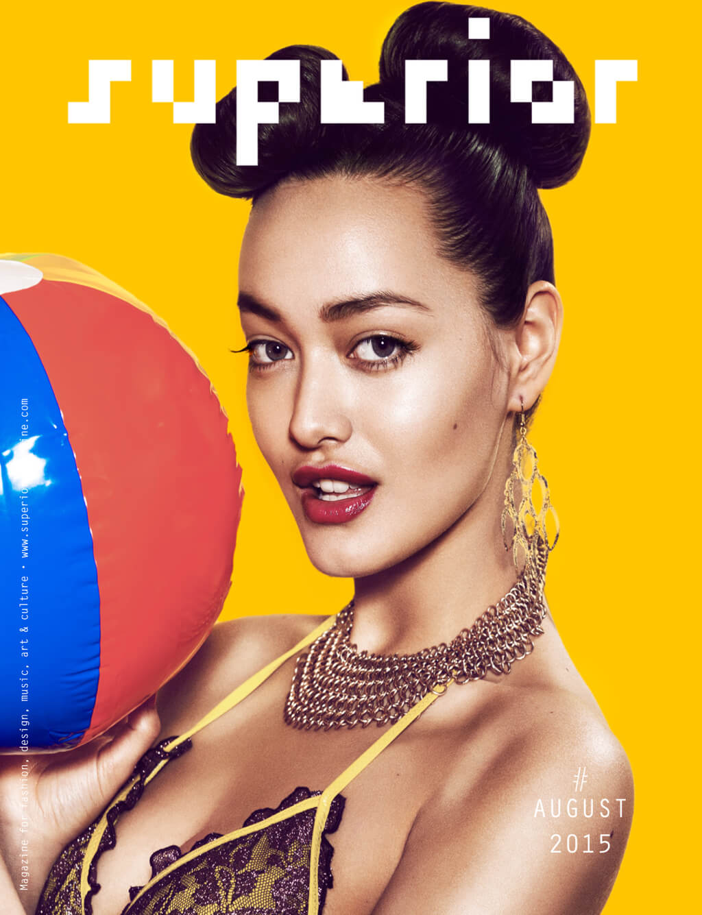 Superior Magazine # August 2015 - Cover by Kia Hartelius