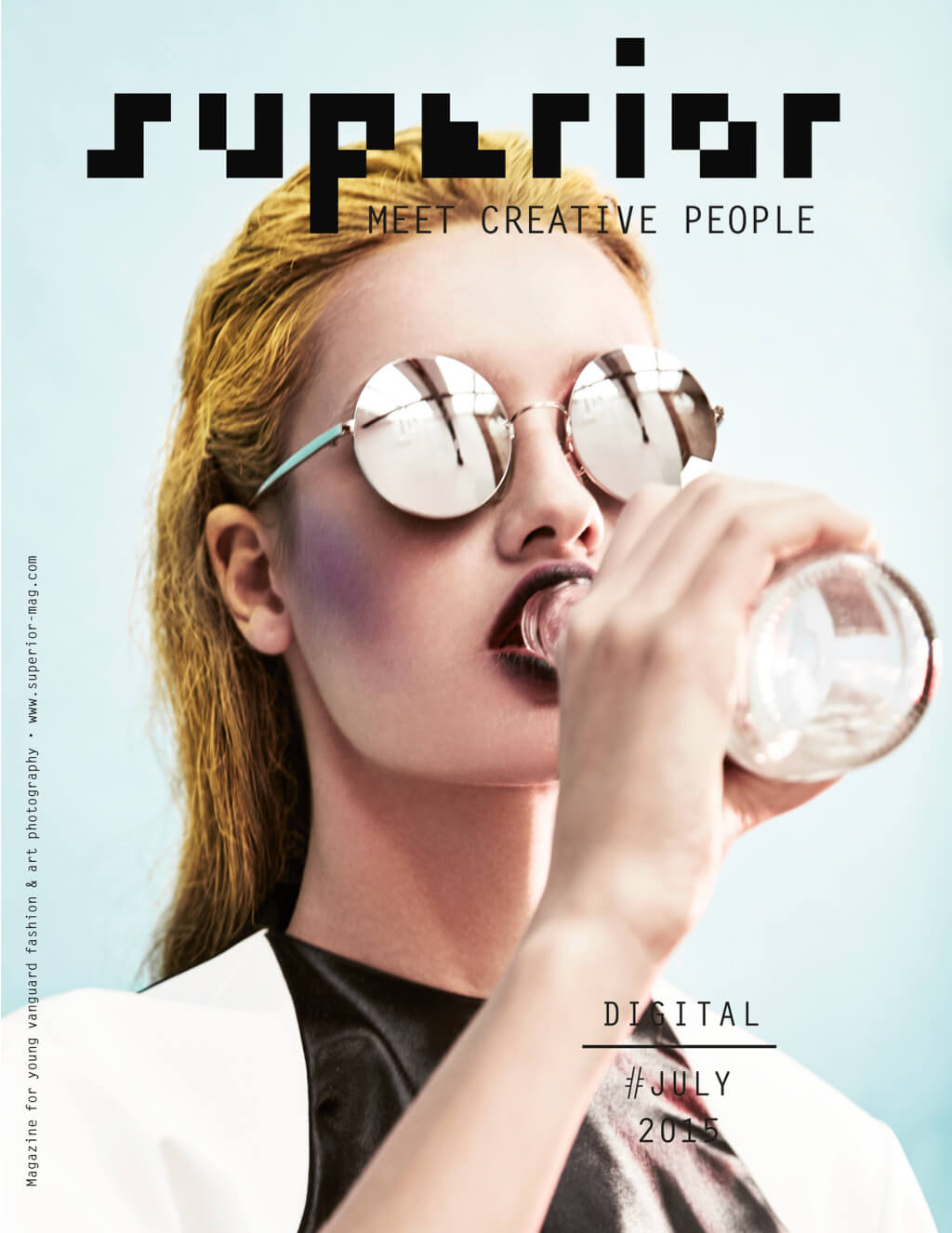 Superior Magazine # July 2015 - Cover by Evgeniy Kuznetsov