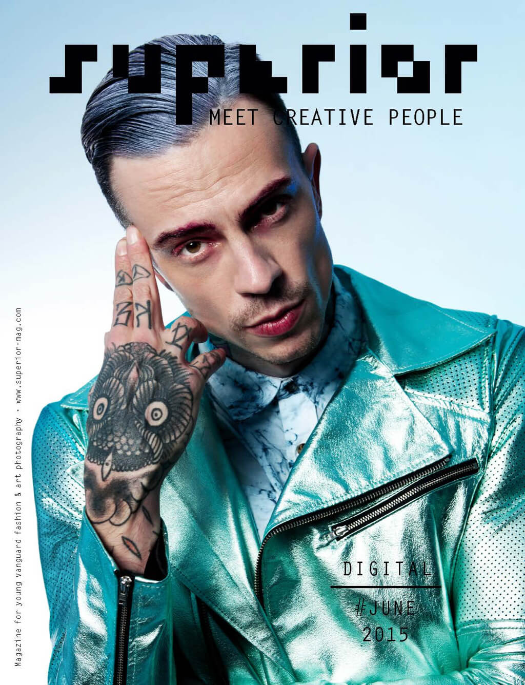 Superior Magazine # June 2015 - Cover by Schall & Schnabel