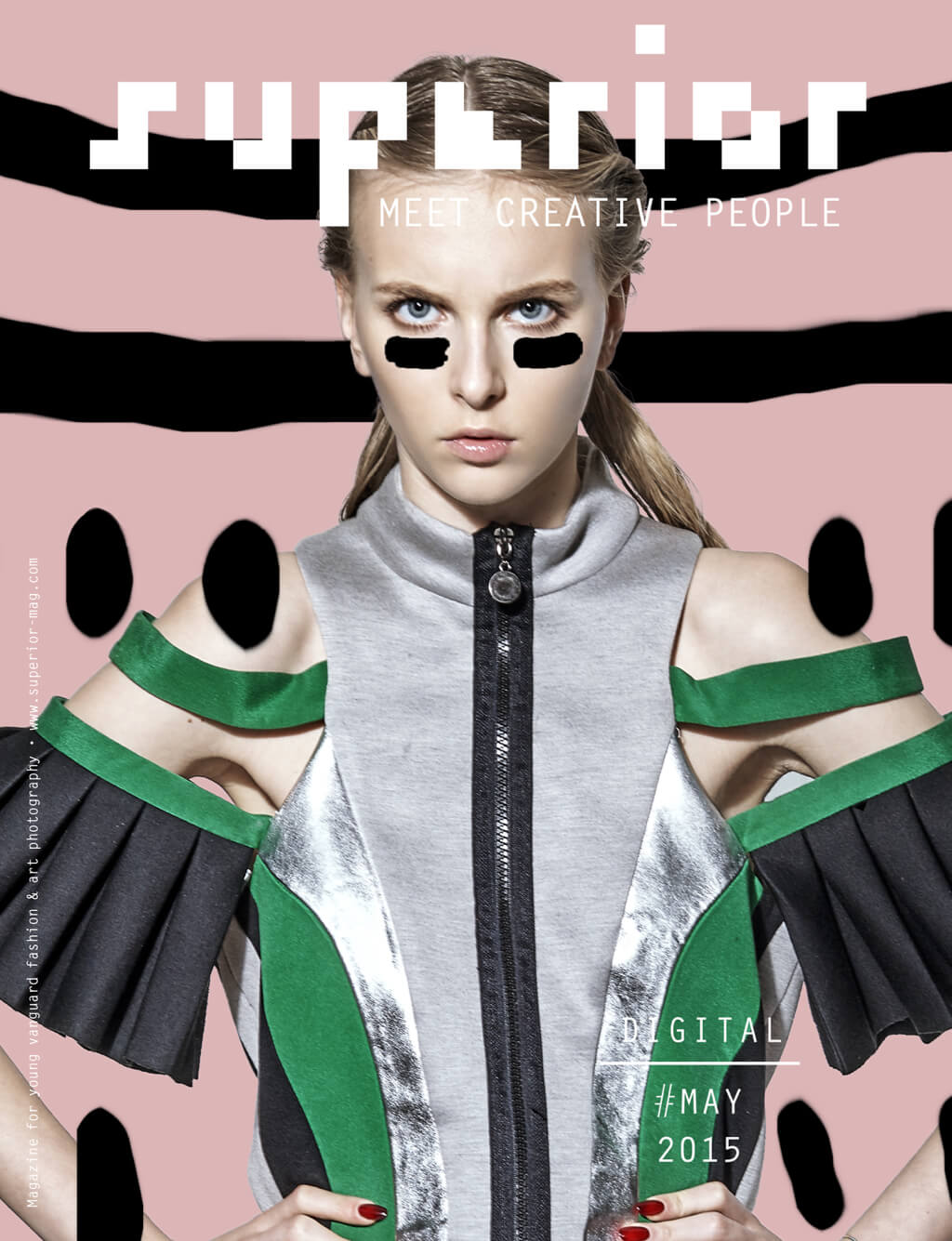 Superior Magazine # May 2015 - Cover by Guido Martirani